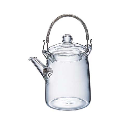 Hario Asian tea pot cylindric type with stainless handle