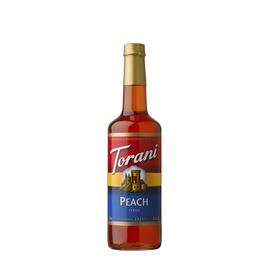 Peach Torani Syrup - 750ml