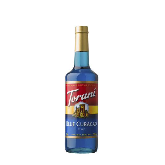 Blue Curacao Torani Syrup - 750ml